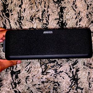 Black boom box speaker it’s in good condition